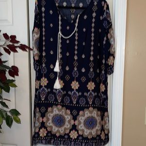 Halife poly spandex blend dress. Never worn.